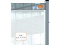 Nobo bordskärm modul Premium Plus - 75x82cm Tillbehör till arbetsstationer & kontorsbås