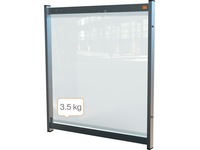 Nobo bordskärm modul Premium Plus - 75x82cm Tillbehör till arbetsstationer & kontorsbås