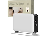 Mill Instant Max golvvärmare 2200W LED (vit) Fristående element