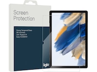 iiglo Galaxy Tab A8 10,5" Clear Glass Skärmskydd Skärmskydd surfplattor
