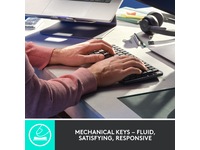 Logitech MX Mechanical Mini Minimalist Linear (graphite) Tangentbord