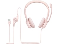 Logitech H390 USB PC headset (rose) Headset
