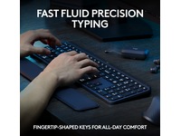Logitech MX Keys S Trådlöst Tangentbord (graphite) Tangentbord