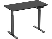 Ergonomiskt höj-/sänkbord 120cm (svart) Skrivbord