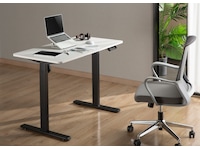 Ergonomiskt höj-/sänkbord 120cm (vit) Skrivbord