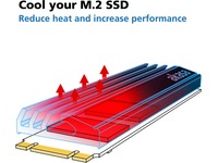 Akasa M.2 SSD Heatsink Tillbehör