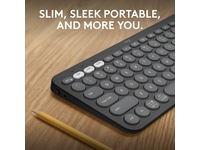 Pebble Keys 2 K380s (svart) Tangentbord