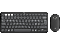 Pebble 2 Combo (svart) Mus & tangentbord -combo-paket
