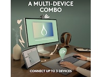 Pebble 2 Combo (svart) Mus & tangentbord -combo-paket