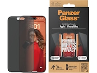 Panzerglass iPhone 15 Pro Privacy Skärmskydd Skärmskydd