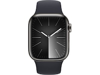 Apple Watch Series 9 GPS + LTE 41mm Rostfritt stål (grafit) Smartwatches