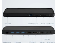 Andersson USB-D3000 USB-C 4K dockningsstation (svart) Dockningsstation och USB-hub