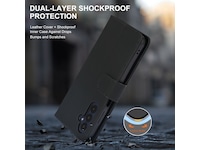 iiglo Samsung Galaxy A25 Plånboksfodral (svart) Skydd