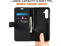 iiglo Samsung Galaxy A25 Plånboksfodral (svart) Skydd