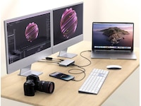 Belkin Connect Thunderbolt 4 5-i-1 Core Docking (grå) Dockningsstation och USB-hub