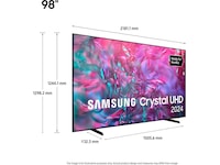 Samsung 98" DU9005K LED TV TU98DU9005K Över 80 tums TV