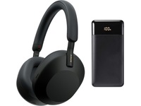 Sony WH-1000XM5 trådlösa hörlurar, Over-Ear (svart) Hörlurar