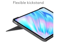 Logitech iPad Air 11" Combo Touch Tangentbordfodral (oxford grey) Tangentbord och pennor