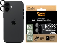 PanzerGlass iPhone 16 / 16 Plus Hoops Linsskydd Skärmskydd