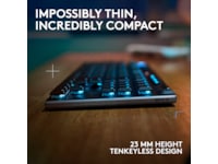 Logitech G915 X Lightspeed TKL Trådlös Gamingtangentbord (svart) Gamingtangentbord
