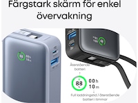 Anker 545 Nano Powerbank 10000mAh (svart) Powerbank