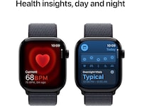 Apple Watch Series 10 46mm GPS + LTE Aluminium (gagatsvart) Smartwatches