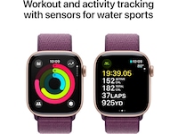 Apple Watch Series 10 GPS + LTE 42mm Aluminium (roséguld) Smartwatches