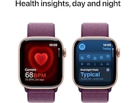 Apple Watch Series 10 GPS + LTE 42mm Aluminium (roséguld) Smartwatches