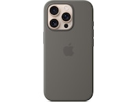 Apple iPhone 16 Pro Silikonskal (granitgrå) Skydd