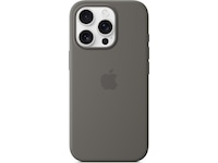Apple iPhone 16 Pro Silikonskal (granitgrå) Skydd