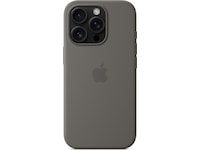 Apple iPhone 16 Pro Silikonskal (granitgrå) Skydd