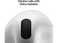 Apple AirPods 4 trådlösa hörlurar, In-ear (vit) In-ear hörlurar
