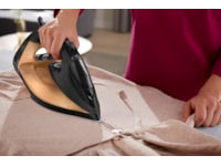 Philips 7000-serien DST7040/81 ångstrykjärn (svart/guld) Strykjärn