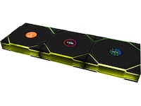 Lian Li UNI FAN TL Wireless LCD Reverse 3pk (svart) Fläkt