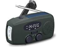 Andersson EYF-C2000 FM/AM vevradio med solcellspanel Radio & musikspelare