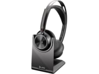 Poly Voyager Focus 2 MS USB-C Headset med laddningsstativ Headset trådlöst