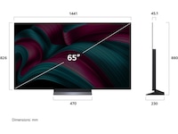 LG 65" C5 AI 4K OLED Smart TV (2025) 60 - 69 tums TV