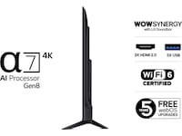 LG 55" UA73 AI 4K UHD Smart TV (2025) 50 - 59 tums TV