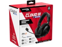 HyperX Cloud III S Trådlöst Gaming Headset (svart) Gamingheadset