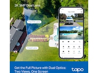 TP-Link Tapo C246D  Indoor/Outdoor Dual Lens övervakningskamera Övervakningskamera