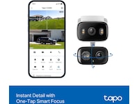 TP-Link Tapo C246D  Indoor/Outdoor Dual Lens övervakningskamera Övervakningskamera