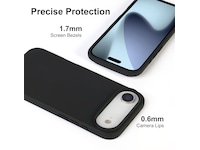iiglo iPhone Air Magnetic Silikonskal (svart) Skydd