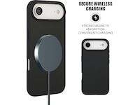 iiglo iPhone Air Magnetic Silikonskal (svart) Skydd