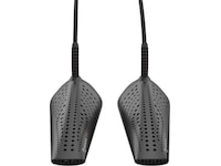 Hedgehog Drive skotorkare för bil + adapter (svart) Skotorkare