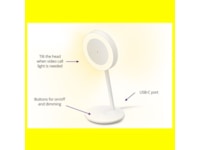 Wi-Fi BLE Portrait Smart skrivbordslampa Bordslampa