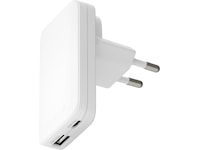 dbramante1928 re-charge Pro EU/US Slim Väggladdare (vit) Mobilladdare