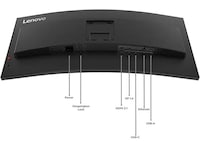Lenovo 34" skärm ThinkVision T34WD-40 Datorskärm