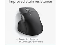 Logitech MX Master 4 för Mac Trådlös Ergonomisk Mus (space black) Mus