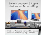 Logitech MX Master 4 för Mac Trådlös Ergonomisk Mus (space black) Mus