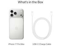 iPhone 17 Pro Max 512GB (silver) Mobiltelefoner